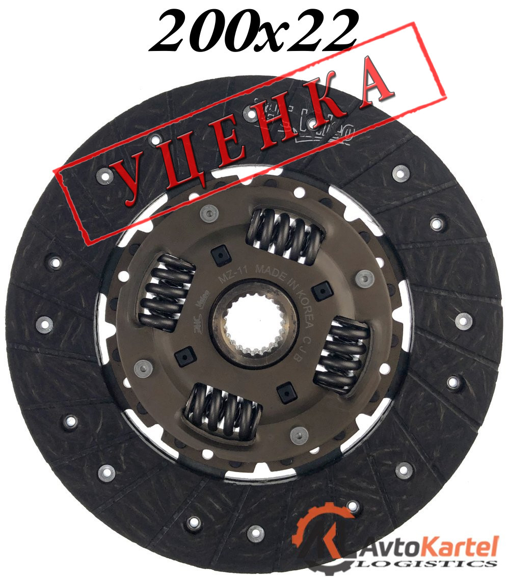 Диск сцепления MAZDA 626, MX-5 1.6 82- 200x22 УЦЕНКА