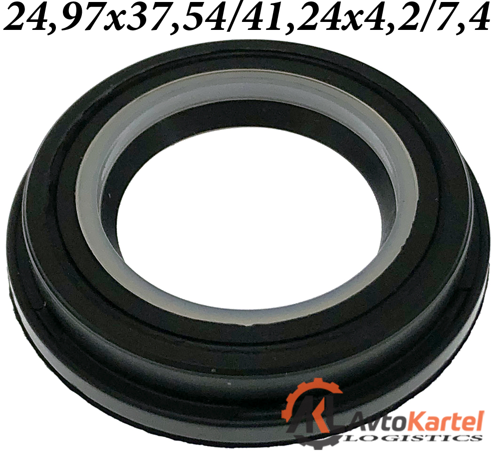 Сальник рулевой рейки 24.97x37.54-41.24x4.2-7.4