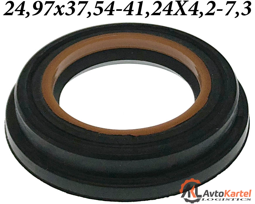 Сальник рулевой рейки 24,97x37,54-41,24X4,2-7,3 рейка TRW