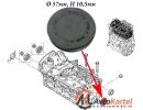 Заглушка оси коромысла 57x10,5мм RENAULT Clio, Kangoo, Kangoo, Laguna