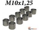 Вставки резьбовые M10x1.25 набор 10 штук