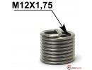Спиральные вставки для восстановления поврежденной резьбы M12x1.75x16.3mm
