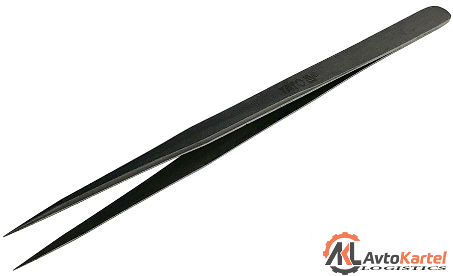 Пинцет прямой 140мм нержавеющая сталь