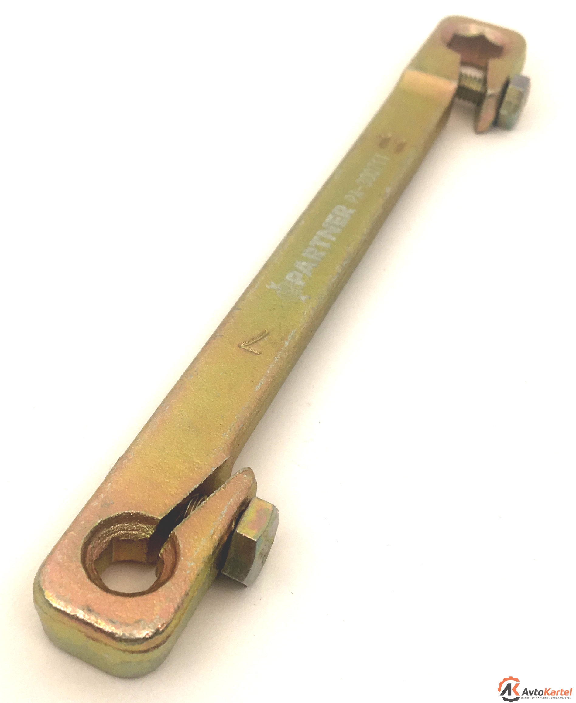 Ключ для торм. трубок с зажимом 7х11  PARTNER 711