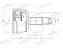 ШРУС наружный в комплекте 25x58.8x25 ALFA ROMEO:15 245