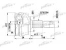 ШРУС наружный в комплекте 22x51x21 FIAT: IDEA 04 - 296