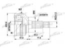 ШРУС наружный в комплекте 26x55x28 ABS:50T HONDA:  301