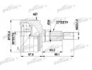 ШРУС наружный в комплекте 27x71.5x36 ABS:48T MERCE 373