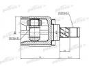 ШРУС внутренний 24x40x23 NISSAN PRIMERA P12 01-07 412