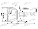 ШРУС наружный в комплекте 33x52x24 ABS:29T OPEL: C 452