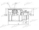 ШРУС внутренний правый 28x43x22 MAZDA 3 BK 03-08 532