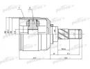 ШРУС внутренний правый 25x40x23 NISSAN ALMERA TINO 546