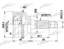 ШРУС наружный в комплекте 28x56x24 ABS:46T KIA: CL 295