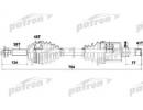 Полуось передняя левая 28X754X41 ABS 48T FORD TRAN 428