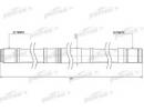 Вал приводной (палка) левая NISSAN PRIMERA P11,WP1 447