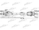 Полуось передний мост справа 27X941X60X25 ABS46T H 494