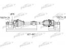 Полуось передний мост справа 25X927X52,5X25 HYUNDA 502