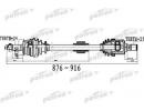 Полуось передний мост справа 24X876X70X25 KIA PICA 514