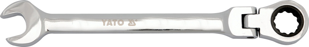 Ключ комбинированный трещеточный с шарниром 11 мм 677
