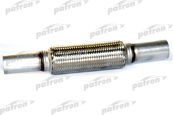 Гофра глушителя с трубой с обеих сторон 50x250 250