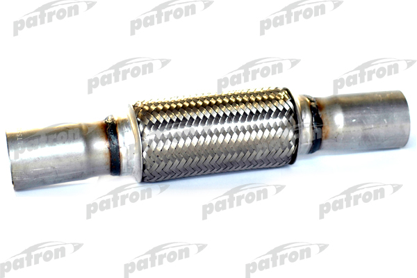 Гофра глушителя с трубой с обеих сторон 55x200 200