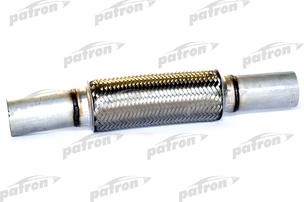 Гофра глушителя с трубой с обеих сторон 55x250 250