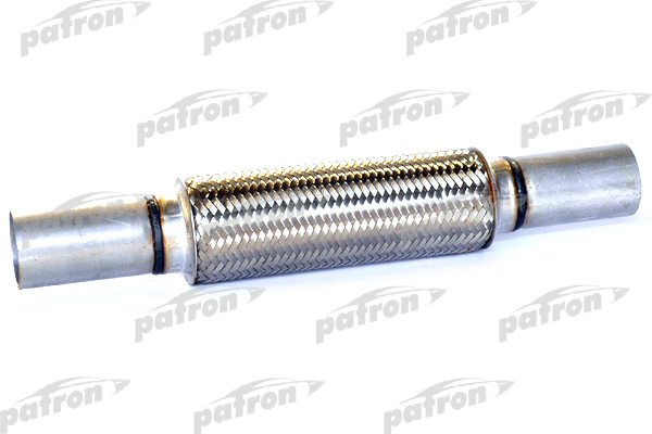 Гофра глушителя с трубой с обеих сторон 55x280 280