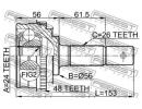 Шрус наружный 24x56x26 TOYOTA COROLLA SED/CP/WG AE A48