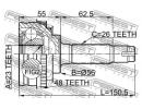 Шрус наружный 23x56x26 TOYOTA COROLLA SED/CP/WG AE A48