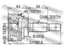 Шрус наружный 27x56x26 TOYOTA CAMRY GRACIA MCV2#,S A48