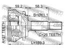 Шрус наружный 27x70x26 TOYOTA RAV4 ACA3#,ALA3#,GSA A30