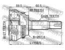 Шрус наружный 27x61x26 TOYOTA CAMRY/HYBRID (ASIA)  A48