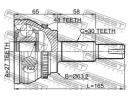 Шрус наружный 27x62x30 TOYOTA PREVIA/TARAGO ACR30, A48