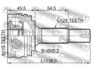 Шрус наружный 19x49.2x24 TOYOTA AYGO KGB10,WNB10 2 B10