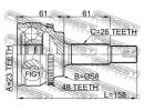 Шрус наружный 23x58x26 TOYOTA COROLLA/ALTIS SED/WG A48