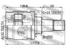 Шрус внутренний левый 32x50x24 TOYOTA CAMRY/HYBRID 1LH