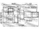 Шрус внутренний задний 19x37x20 TOYOTA RAV4 ACA3#, 49R