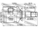 Шрус внутренний левый 32x35x20 TOYOTA AVENSIS AT22 0LH