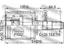 ШРУС ВНУТРЕННИЙ 30x47x30 (TOYOTA LAND CRUISER 100  100