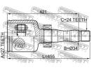 Шрус внутренний правый 27x34x24 LEXUS RX270/350/45 5RH