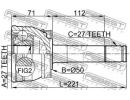 Шрус наружный 27x50x27 NISSAN ATLAS/ATLAS/CONDOR F 024