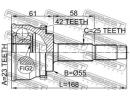 ШРУС НАРУЖНЫЙ 23x55x25 (NISSAN AD VAN/WINGROAD NY1 A42