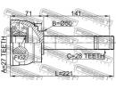 ШРУС НАРУЖНЫЙ 27x50x28 (NISSAN TERRANO III PATHFIN 064