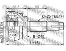 ШРУС НАРУЖНЫЙ 22x49x25 (NISSAN MICRA MARCH K12 200 068