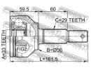 ШРУС НАРУЖНЫЙ 33x56x29 (NISSAN QASHQAI J10F 2006-) 016