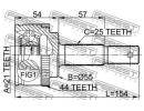 ШРУС НАРУЖНЫЙ 21x55x25 (NISSAN ALMERA N16 (UKP) 20 A44