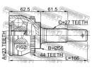 ШРУС НАРУЖНЫЙ 23x56x27 (NISSAN PRIMERA P11 1996-20 A44