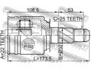 ШРУС ВНУТРЕННИЙ ПРАВЫЙ 22x32x25 (NISSAN INFINITI F 5RH