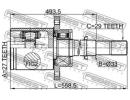 Шрус внутренний правый 29x33x27 NISSAN TEANA RUS M 2RH