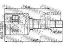 Шрус внутренний правый 33x35x27 NISSAN X-TRAIL RUS 1RH